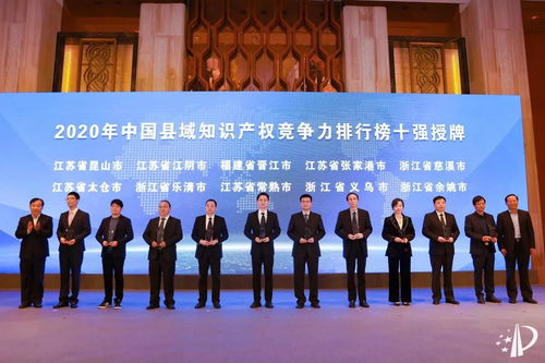 2020年中國縣域知識產權競爭力百強報告發布，昆山蟬聯第一，知識產權服務成關鍵引擎